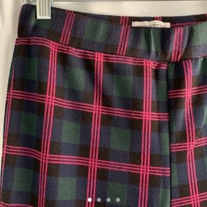 Urban Outfitters Plaid Kick Flare Pants